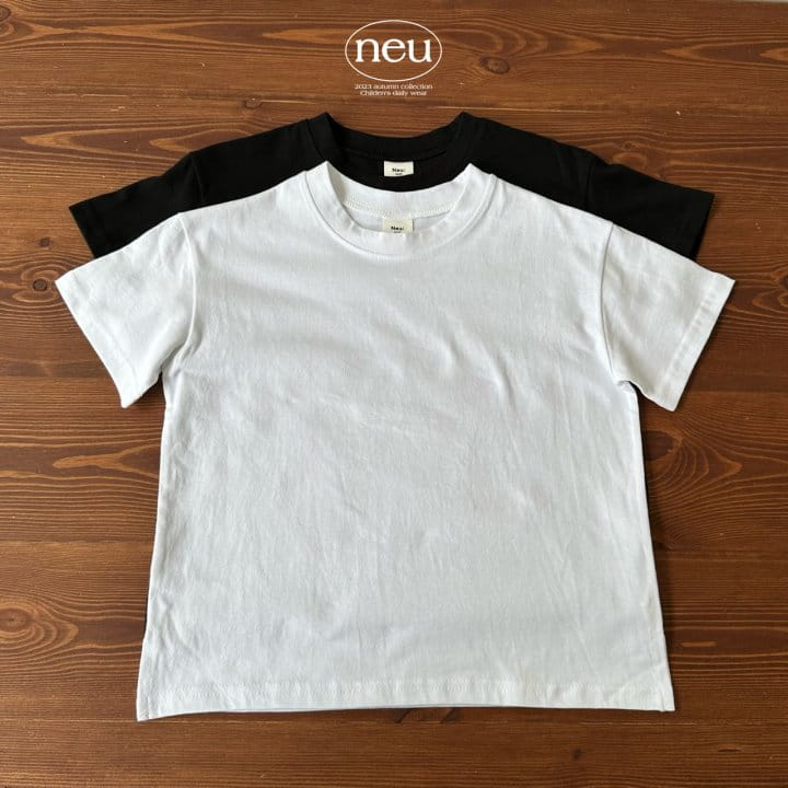 Neu - Korean Children Fashion - #kidsshorts - Basic Tee - 12