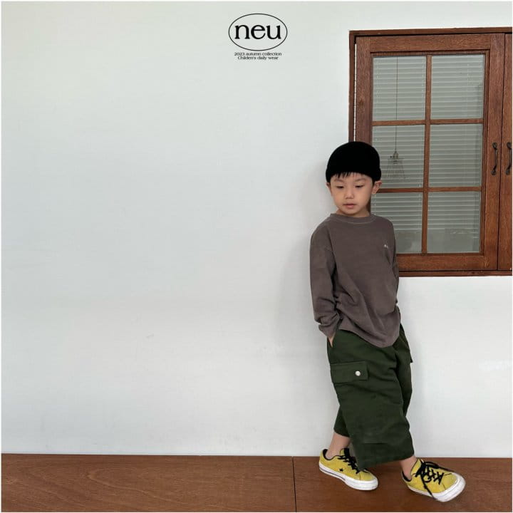 Neu - Korean Children Fashion - #kidsstore - Noi Pigment Tee - 8