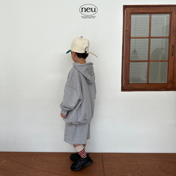 Neu - Korean Children Fashion - #minifashionista - Basic Hoody - 3