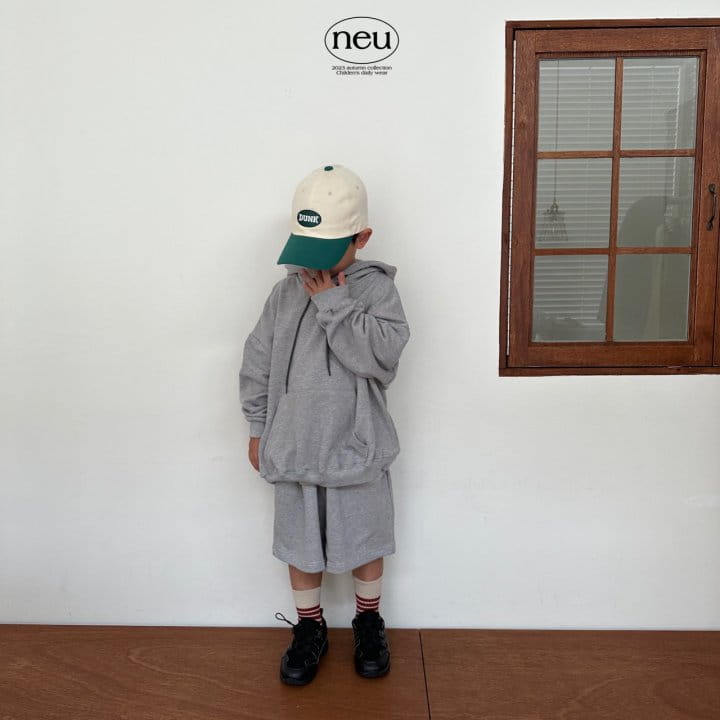 Neu - Korean Children Fashion - #stylishchildhood - Basic Hoody - 7