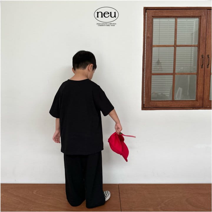 Neu - Korean Children Fashion - #stylishchildhood - Basic Tee - 6