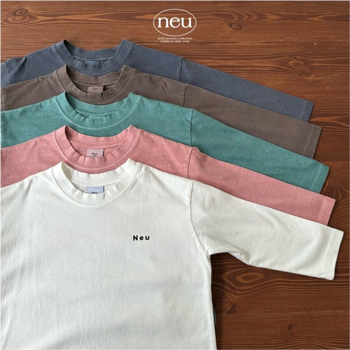 Neu - Korean Children Fashion - #stylishchildhood - Noi Pigment Tee