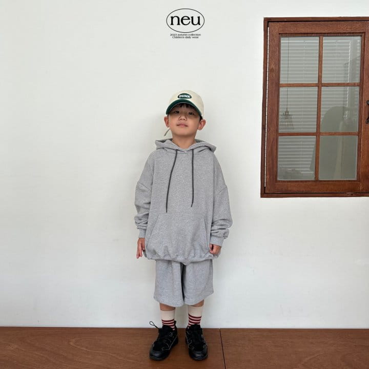 Neu - Korean Children Fashion - #toddlerclothing - Basic Hoody - 6