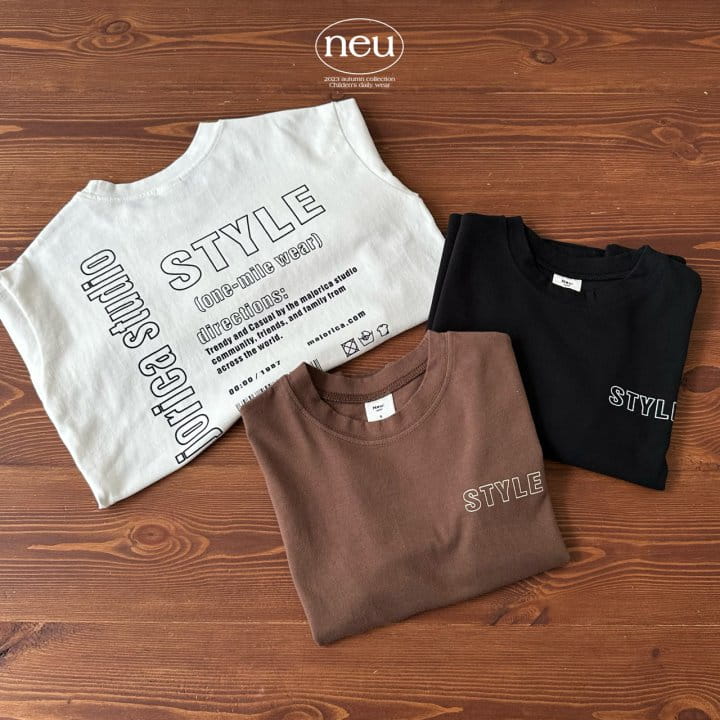 Neu - Korean Children Fashion - #todddlerfashion - Barcode Tee - 4