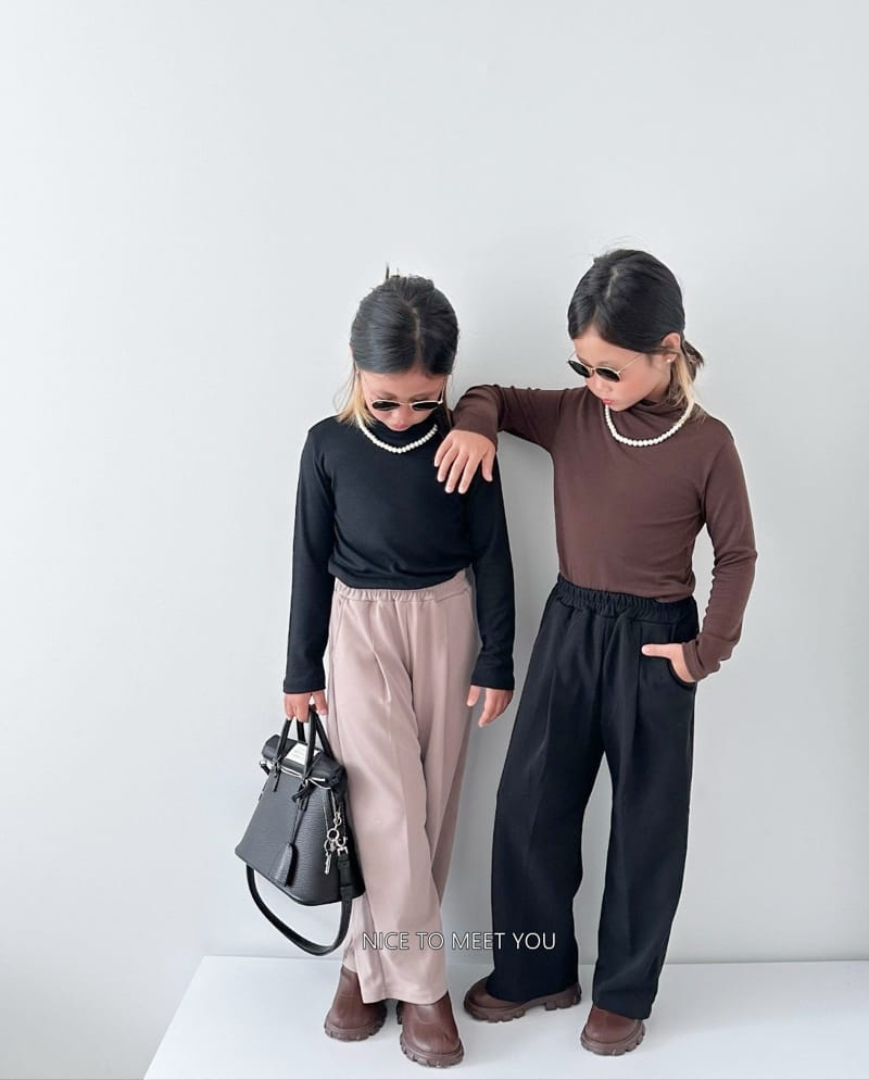 Nice To Meet You - Korean Children Fashion - #Kfashion4kids - Benz Pants - 3