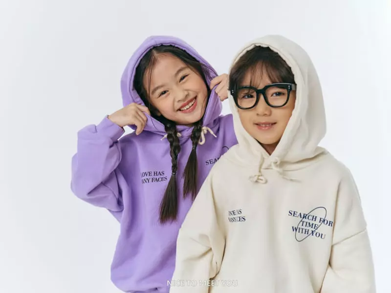 Nice To Meet You - Korean Children Fashion - #Kfashion4kids - Love Hoody - 12