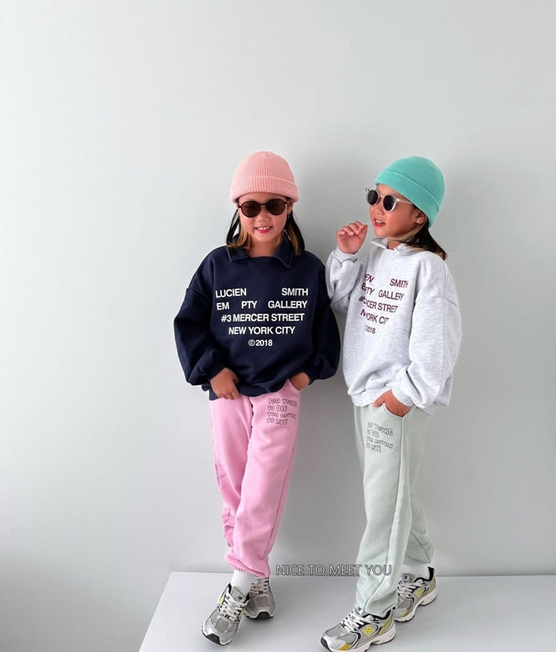 Nice To Meet You - Korean Children Fashion - #Kfashion4kids - New York Sweatshirt - 9