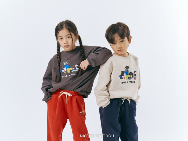 Nice To Meet You - Korean Children Fashion - #Kfashion4kids - Party Sweatshirt - 6