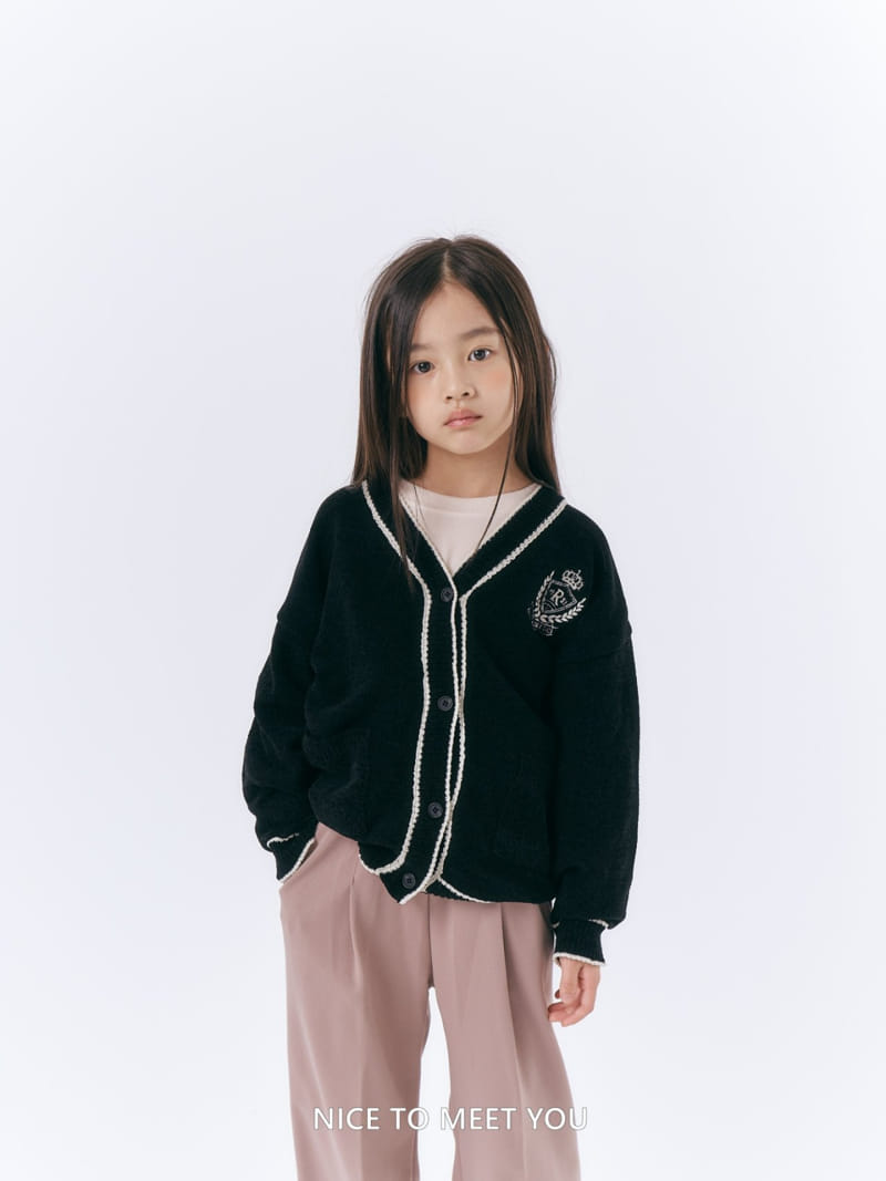 Nice To Meet You - Korean Children Fashion - #kidzfashiontrend - Classic Knit Cardigan - 4