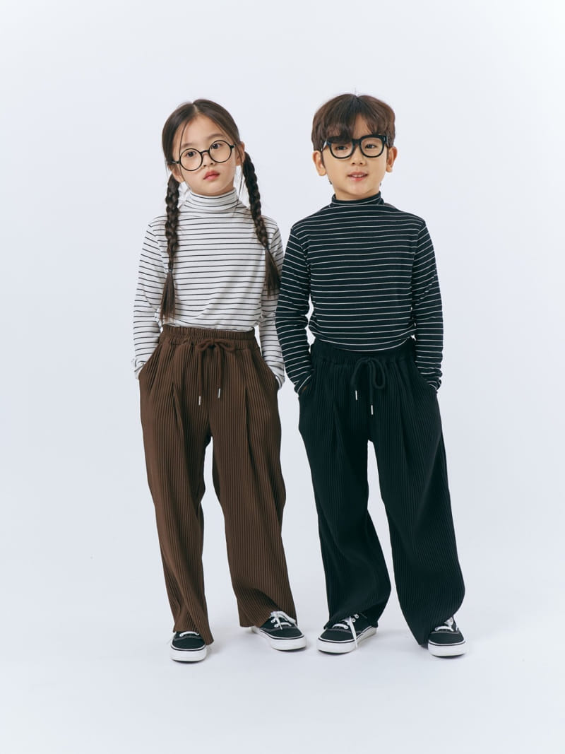 Nice To Meet You - Korean Children Fashion - #childofig - Paul Half Turtleneck Tee - 5