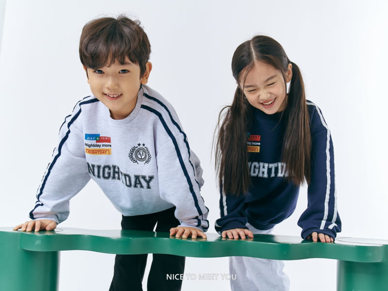 Nice To Meet You - Korean Children Fashion - #childofig - Day Sweatshirt - 3