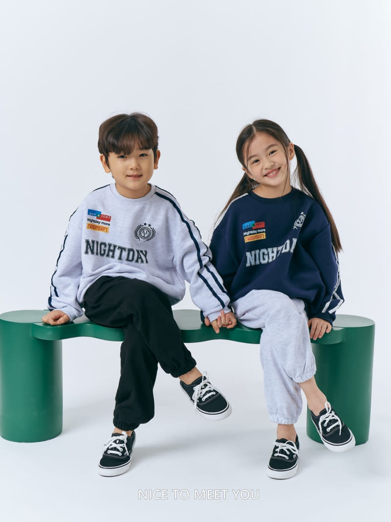 Nice To Meet You - Korean Children Fashion - #childofig - Day Sweatshirt - 4