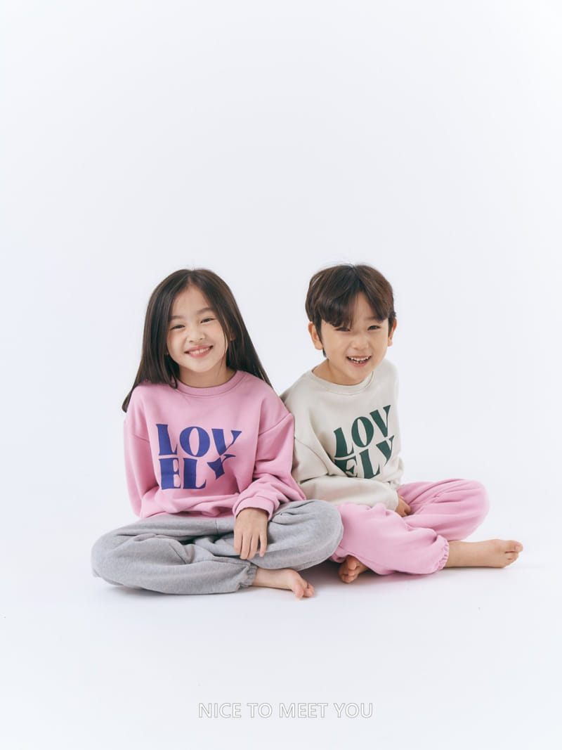 Nice To Meet You - Korean Children Fashion - #childofig - Lovely Sweatshirt