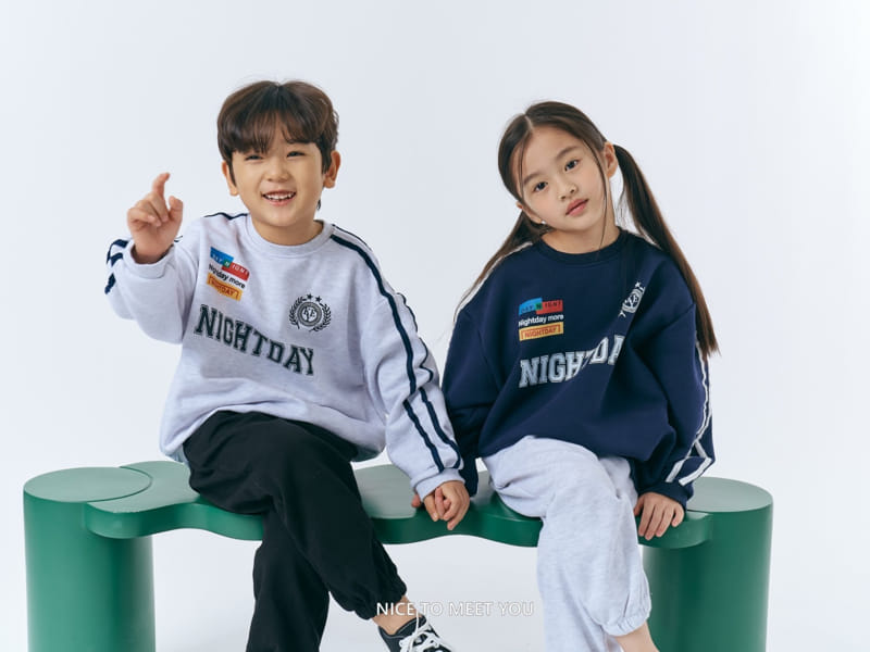 Nice To Meet You - Korean Children Fashion - #childrensboutique - Day Sweatshirt - 5