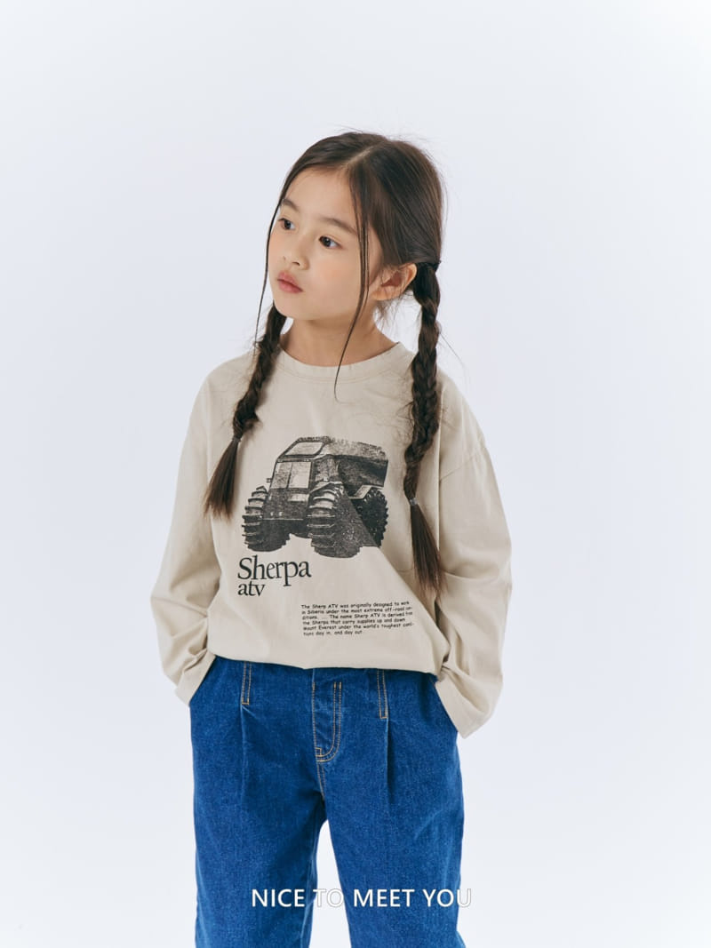 Nice To Meet You - Korean Children Fashion - #childrensboutique - Ziff Tee - 6