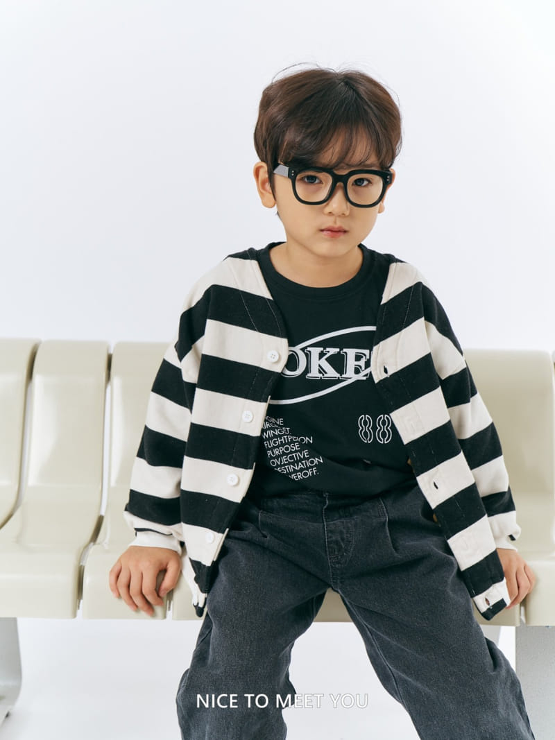 Nice To Meet You - Korean Children Fashion - #childofig - Rocket Tee - 4