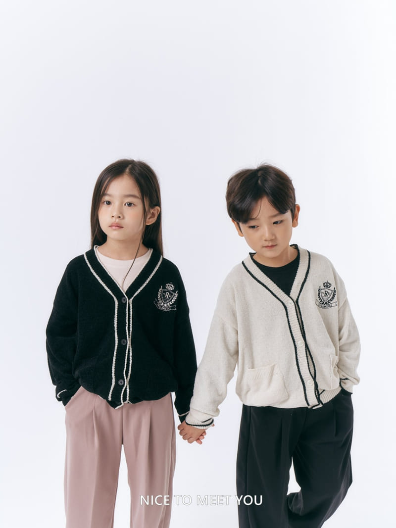 Nice To Meet You - Korean Children Fashion - #childrensboutique - Classic Knit Cardigan - 11