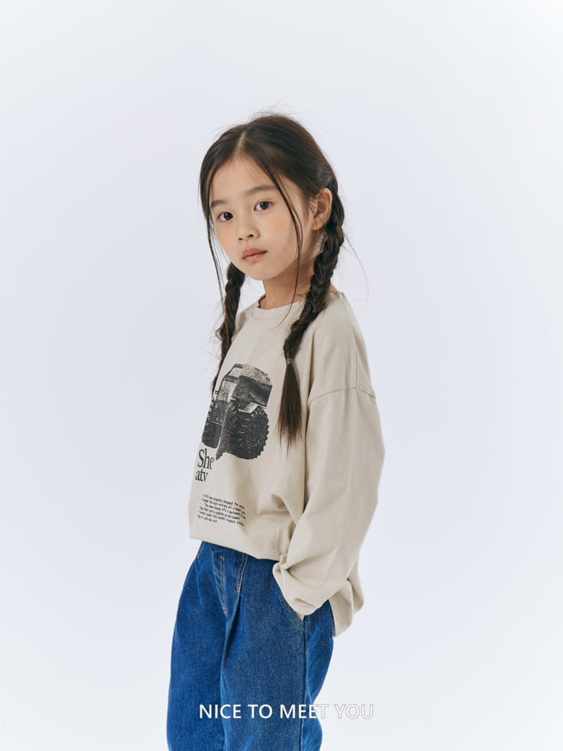 Nice To Meet You - Korean Children Fashion - #designkidswear - Ziff Tee - 7