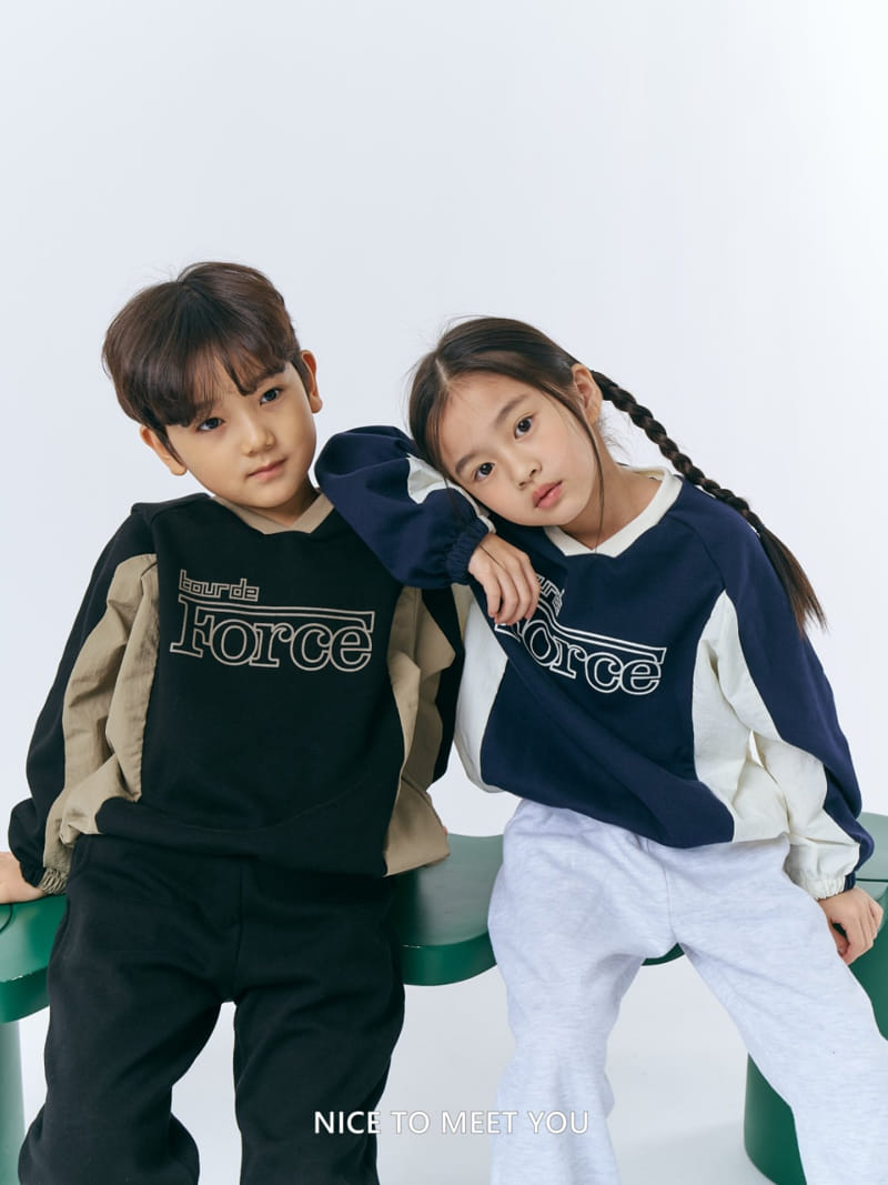 Nice To Meet You - Korean Children Fashion - #discoveringself - Pos Sweatshirt