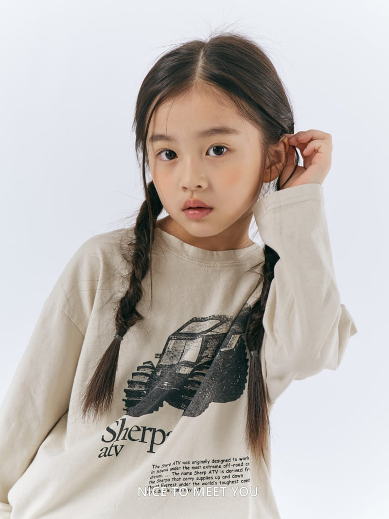 Nice To Meet You - Korean Children Fashion - #discoveringself - Ziff Tee - 8