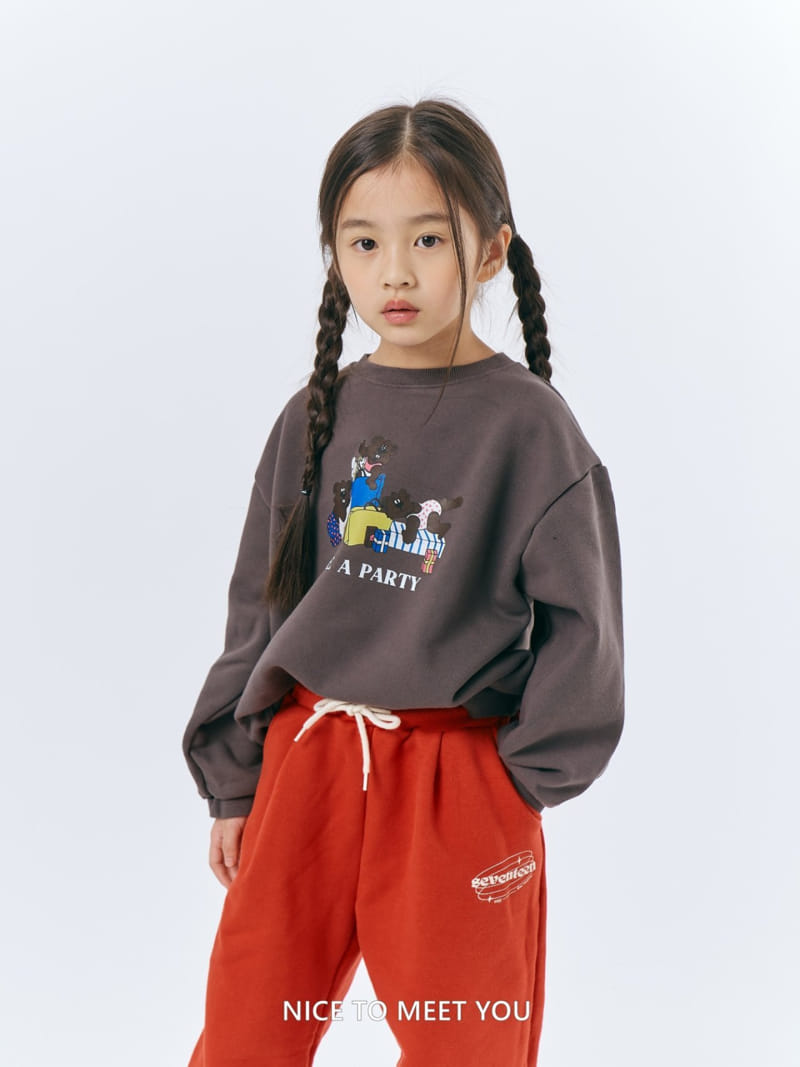 Nice To Meet You - Korean Children Fashion - #discoveringself - Party Sweatshirt