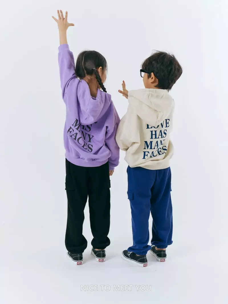 Nice To Meet You - Korean Children Fashion - #fashionkids - Love Hoody - 8