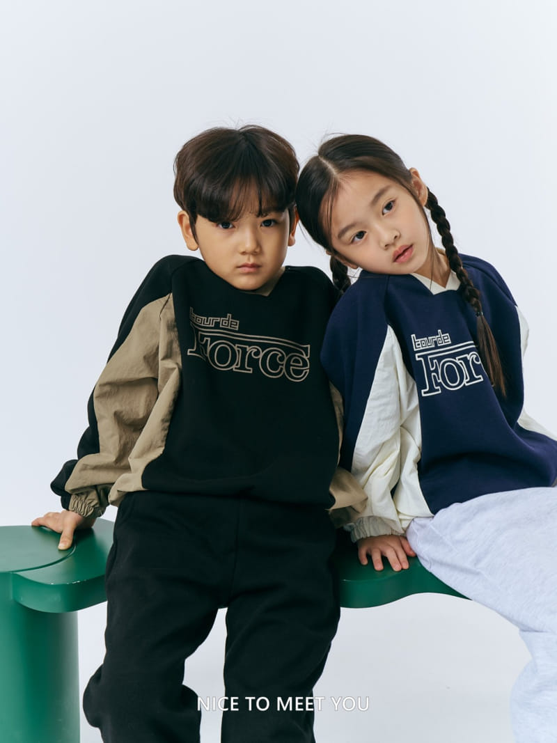 Nice To Meet You - Korean Children Fashion - #kidsshorts - Pos Sweatshirt - 3