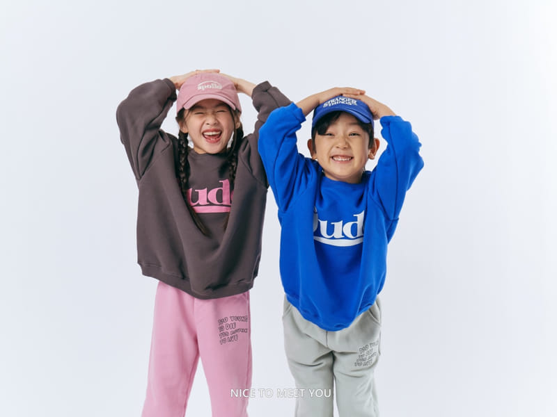 Nice To Meet You - Korean Children Fashion - #kidsshorts - Jude Sweatshirt - 2