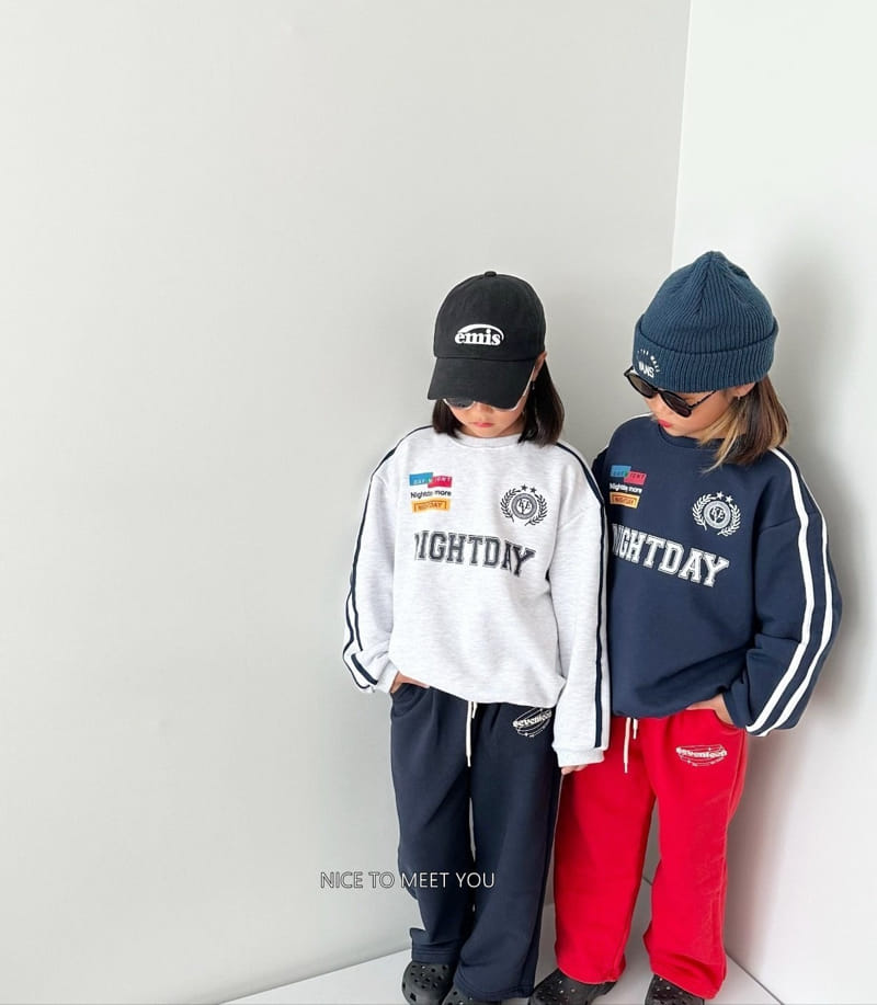 Nice To Meet You - Korean Children Fashion - #kidzfashiontrend - Day Sweatshirt - 11