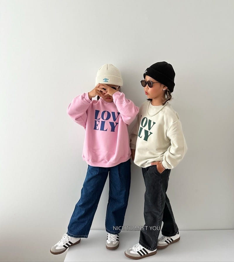 Nice To Meet You - Korean Children Fashion - #kidzfashiontrend - Lovely Sweatshirt - 9