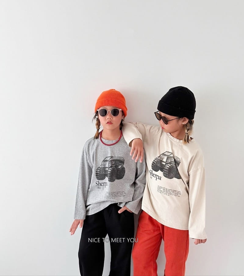 Nice To Meet You - Korean Children Fashion - #kidzfashiontrend - Ziff Tee - 12