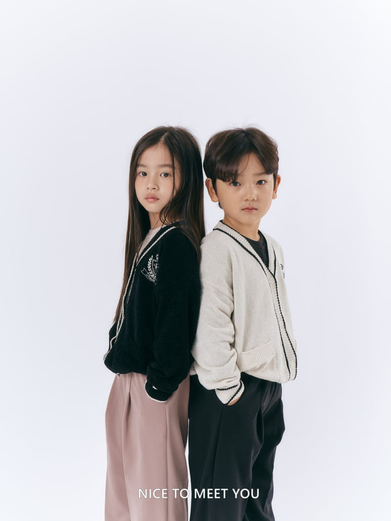 Nice To Meet You - Korean Children Fashion - #kidzfashiontrend - Classic Knit Cardigan - 3