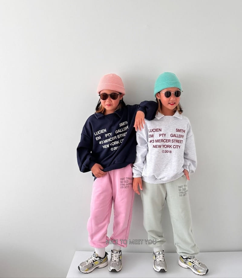 Nice To Meet You - Korean Children Fashion - #littlefashionista - New York Sweatshirt - 10