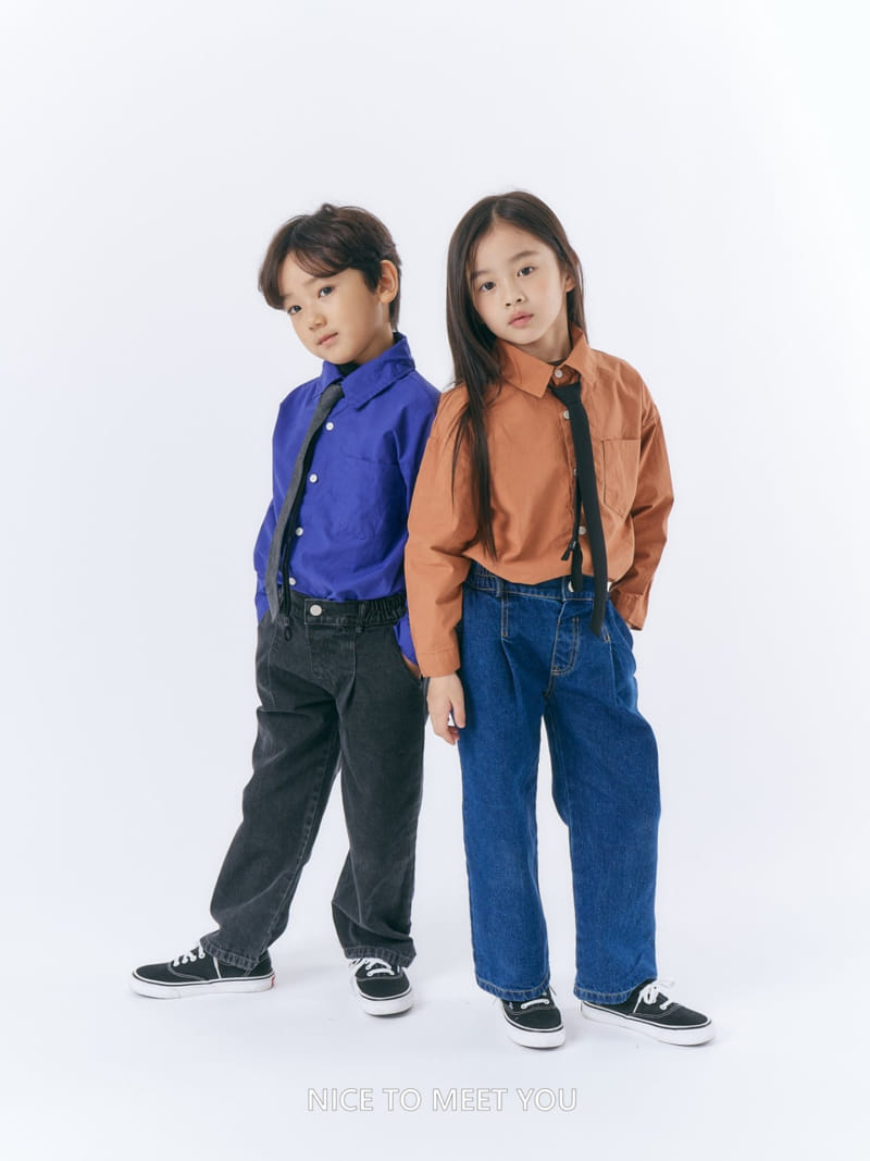 Nice To Meet You - Korean Children Fashion - #littlefashionista - Caramel Shirt - 6