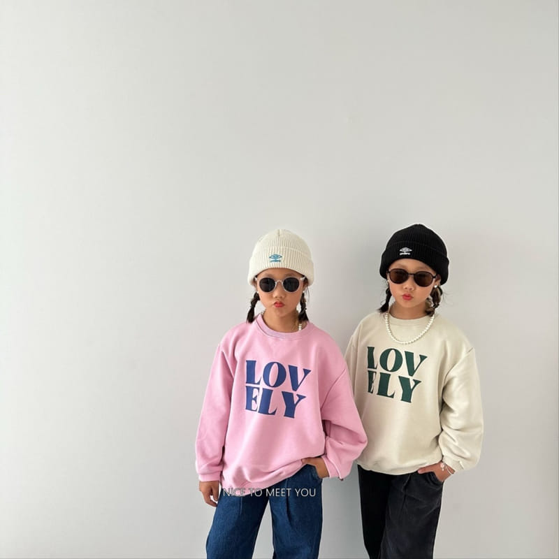 Nice To Meet You - Korean Children Fashion - #magicofchildhood - Lovely Sweatshirt - 12