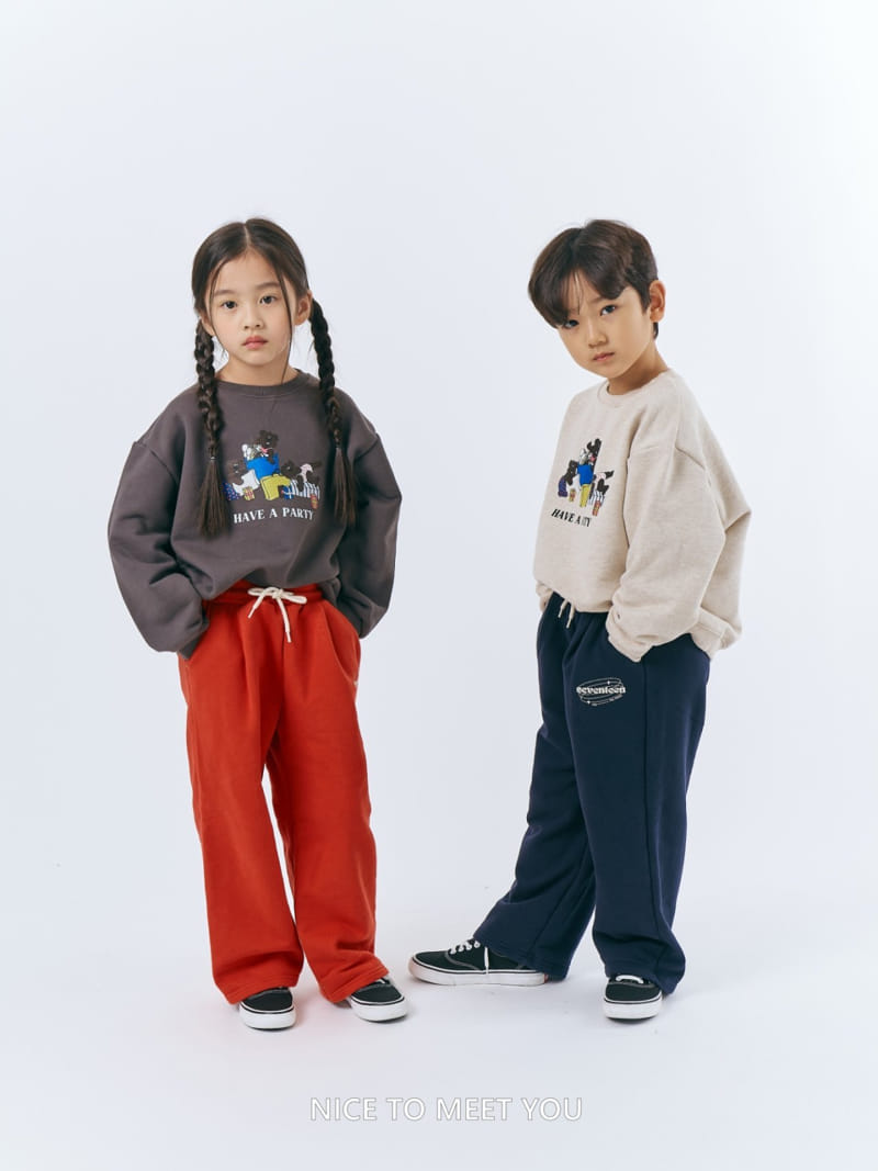 Nice To Meet You - Korean Children Fashion - #magicofchildhood - Party Sweatshirt - 8