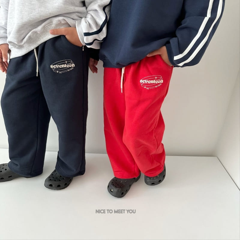 Nice To Meet You - Korean Children Fashion - #minifashionista - Seventeen Pants - 7