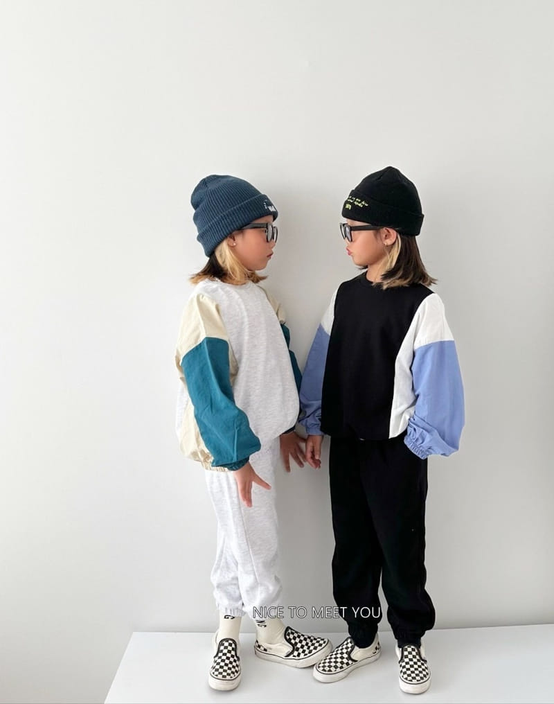 Nice To Meet You - Korean Children Fashion - #minifashionista - One Two Three Sweatshirt - 12