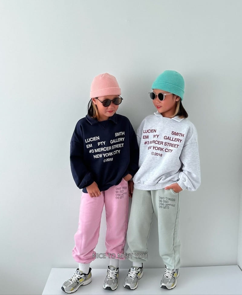 Nice To Meet You - Korean Children Fashion - #minifashionista - New York Sweatshirt - 12