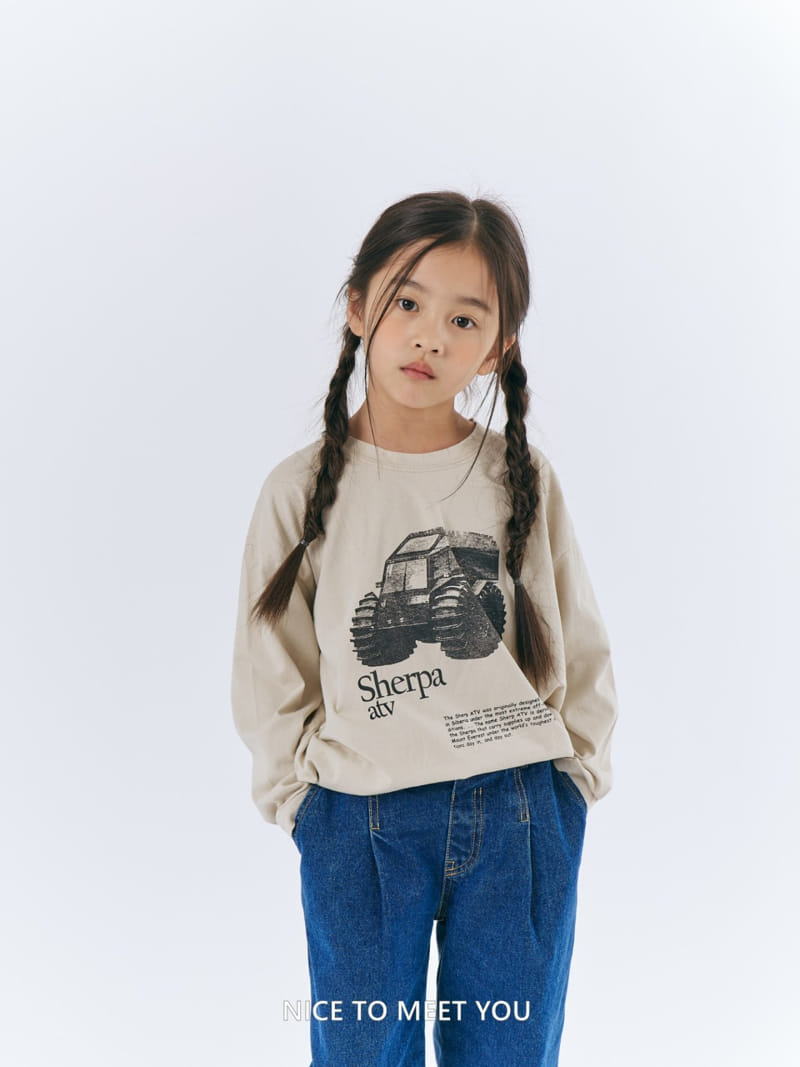 Nice To Meet You - Korean Children Fashion - #prettylittlegirls - Ziff Tee