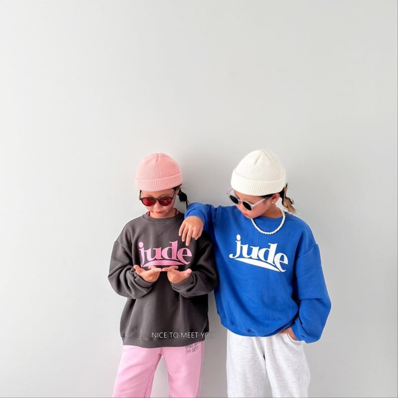 Nice To Meet You - Korean Children Fashion - #stylishchildhood - Jude Sweatshirt - 12