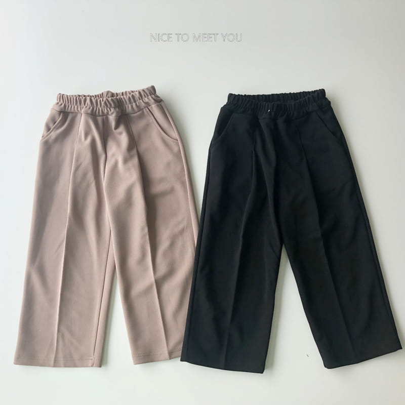 Nice To Meet You - Korean Children Fashion - #stylishchildhood - Benz Pants - 10