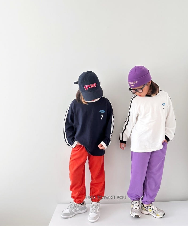 Nice To Meet You - Korean Children Fashion - #stylishchildhood - Tem Tem Pants - 7