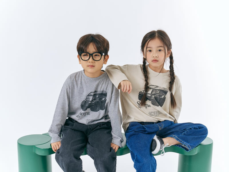 Nice To Meet You - Korean Children Fashion - #toddlerclothing - Ziff Tee - 4