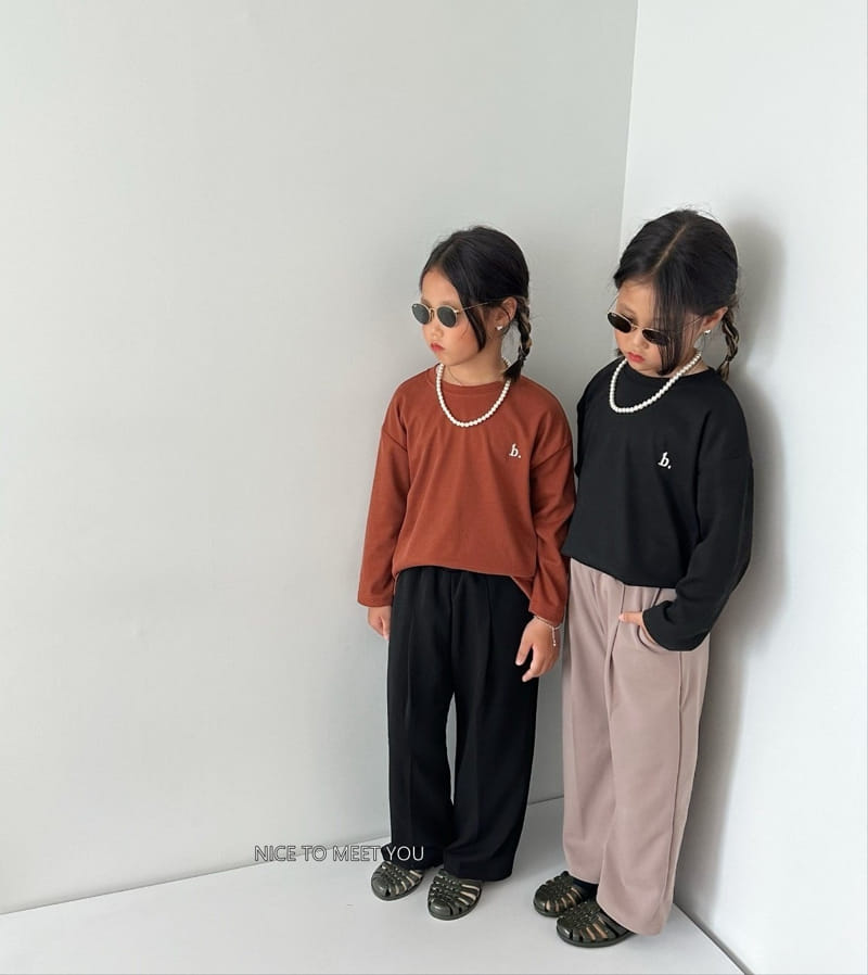 Nice To Meet You - Korean Children Fashion - #todddlerfashion - Benz Pants - 8