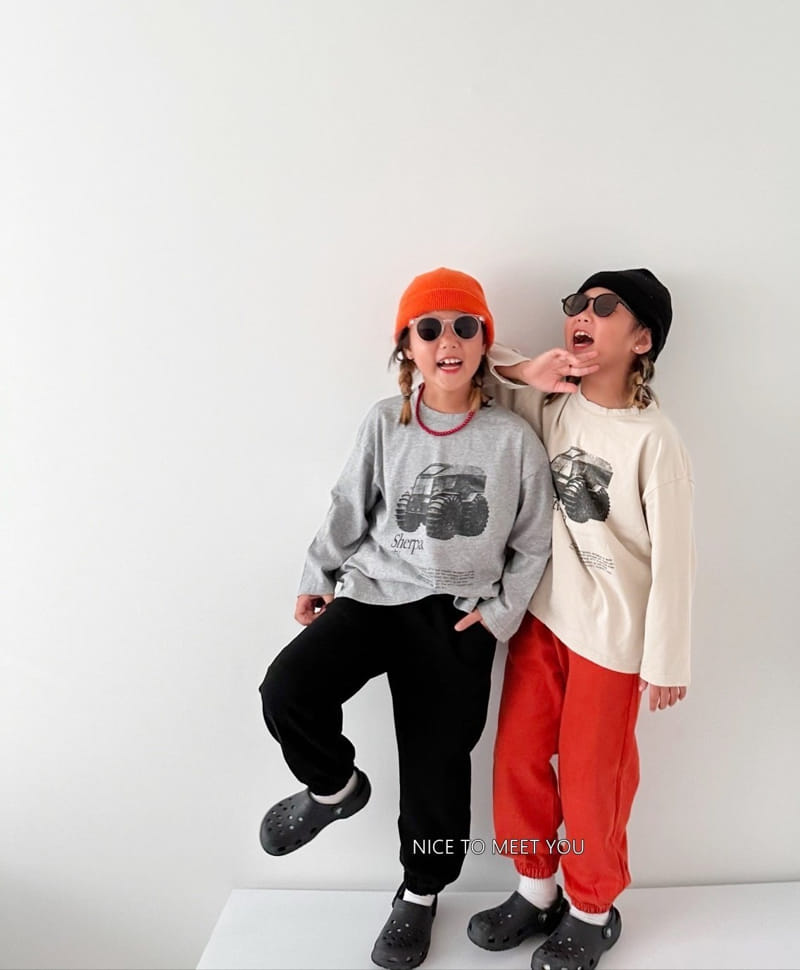 Nice To Meet You - Korean Children Fashion - #todddlerfashion - Tem Tem Pants - 5