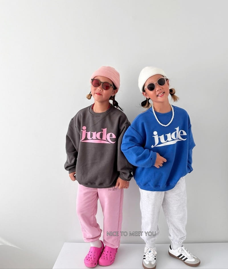 Nice To Meet You - Korean Children Fashion - #toddlerclothing - Jude Sweatshirt - 11