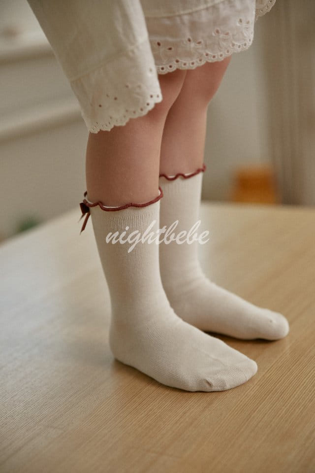 Night Bebe - Korean Children Fashion - #kidzfashiontrend - Rose Socks Set - 3