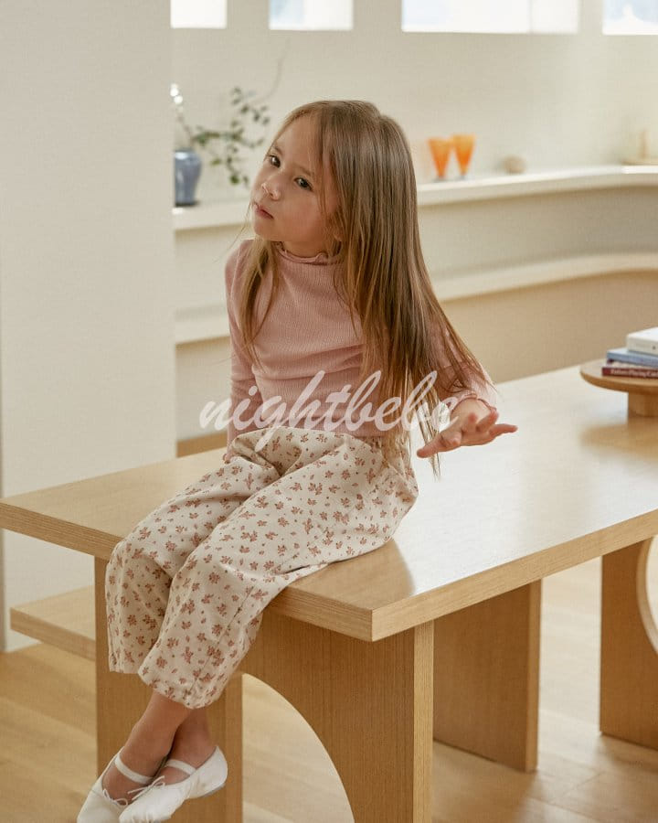 Night Bebe - Korean Children Fashion - #littlefashionista - Flori Straight Pants