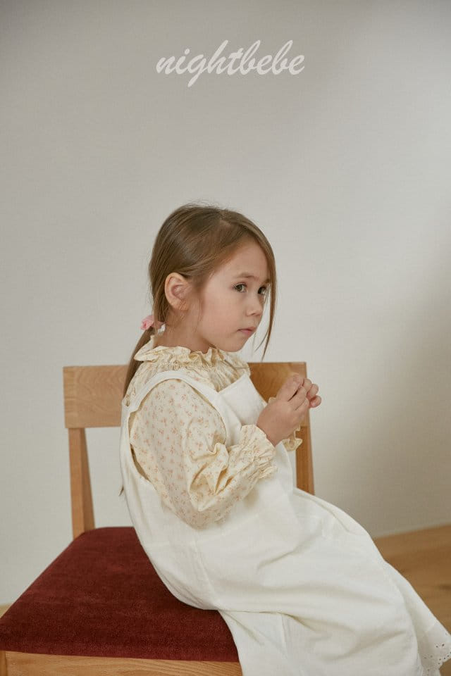 Night Bebe - Korean Children Fashion - #littlefashionista - Anne Shirring Blouse - 11